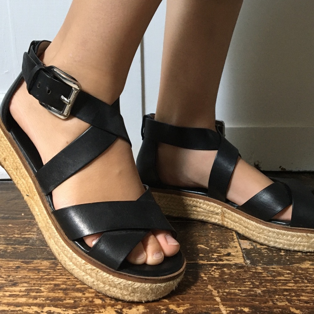 Michael Kors leather sandals